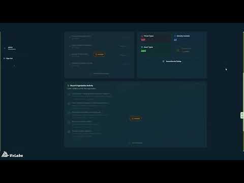 ThreatZ home page and dashboard overview