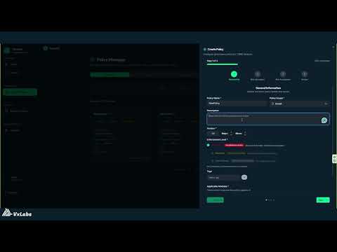 Policy management for automotive cybersecurity